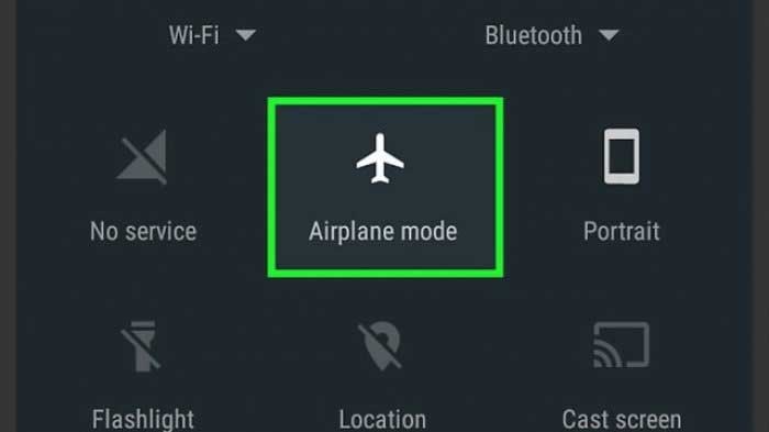 Cara Internet Gratis Mode Pesawat