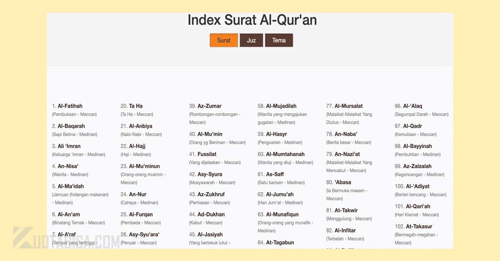 Cara Copy-Paste Quran in Word dari Situs Al-Quran
