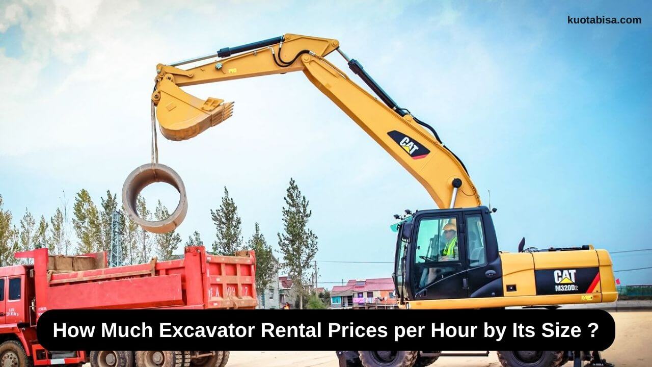 Excavator Rental Prices per Hour 